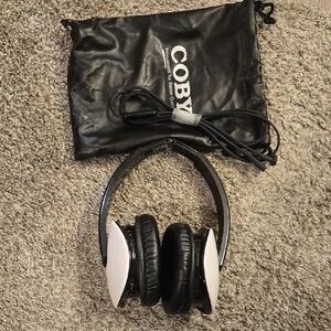Coby Active Noise Canceling Stereo Headphone Ideal For Travel CV-193